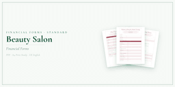 Financial Forms Bundle — Standard — Product overview