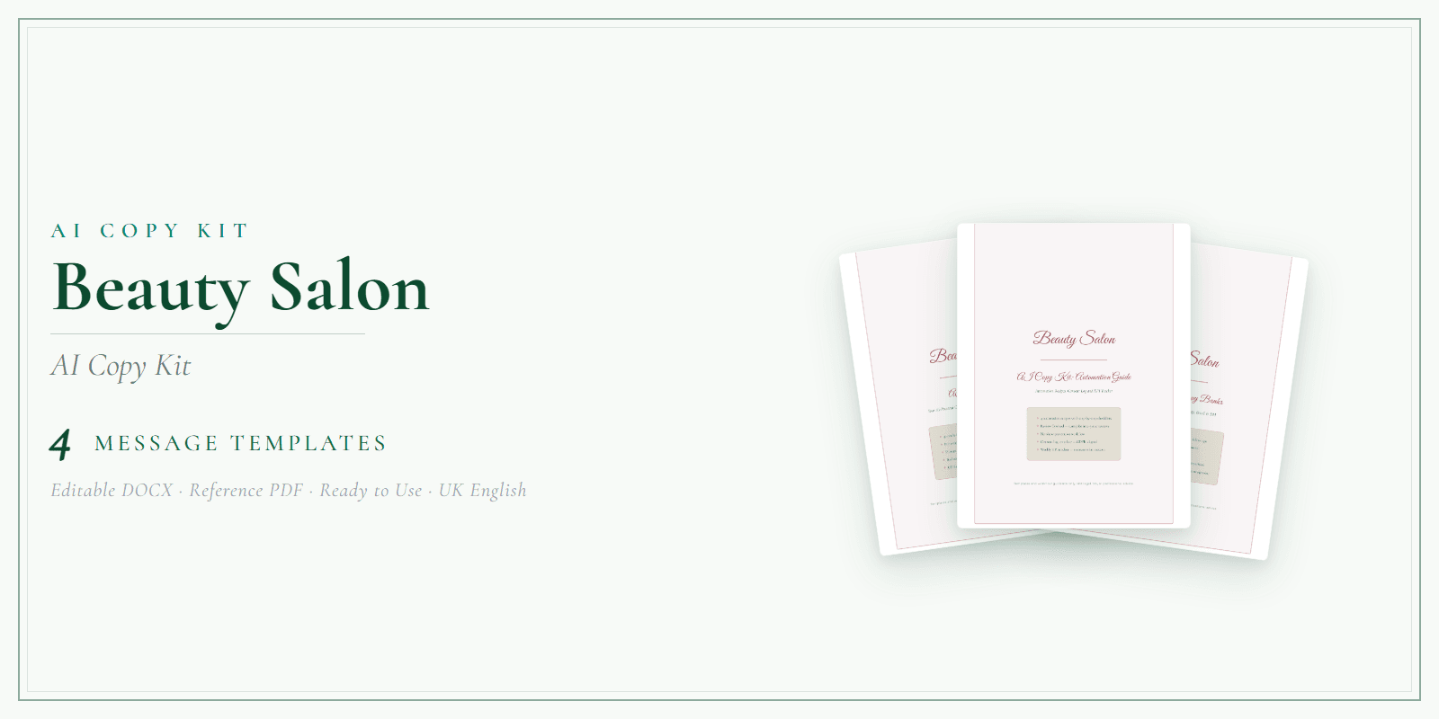 AI Copy Kit — Product overview