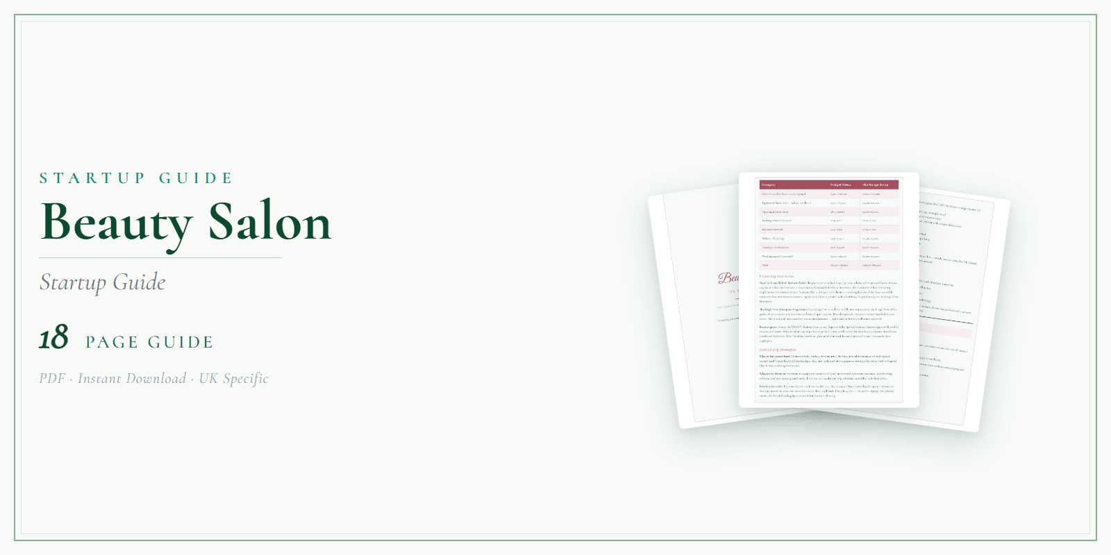 Startup Guide — Product overview