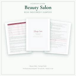 Startup Guide — Sample document pages