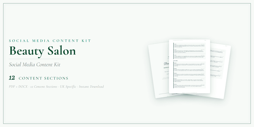 Social Media Content Kit