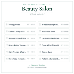 Social Media Content Kit — What's included