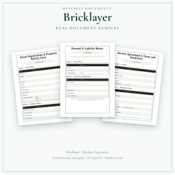 Business Documents — Premium — Sample document pages