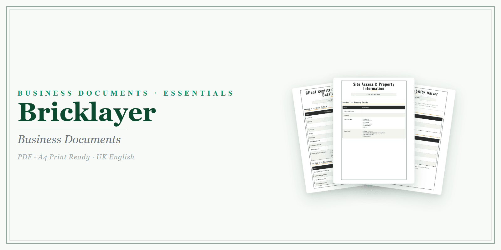 Business Documents — Essential — Product overview
