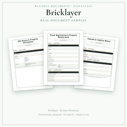 Business Documents — Essential — Sample document pages