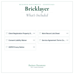 Business Documents — Essential — What's included