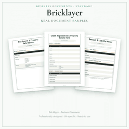 Business Documents — Standard — Sample document pages