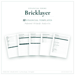 Financial Forms Bundle — Premium — Product card