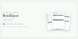 Financial Forms Bundle — Premium — Product overview