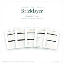 Financial Forms Bundle — Custom — Product card