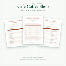 Business Documents — Standard — Sample document pages