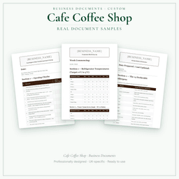 Business Documents — Custom — Sample document pages