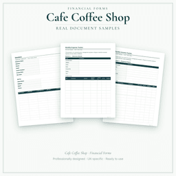 Financial Forms Bundle — Premium — Sample document pages