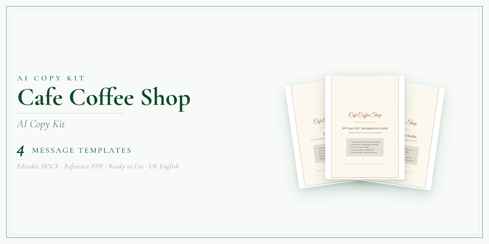 AI Copy Kit — Product overview