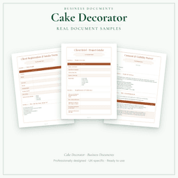 Business Documents — Premium — Sample document pages