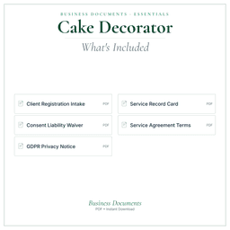 Business Documents — Essential — What's included