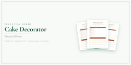 Financial Forms Bundle — Premium — Product overview