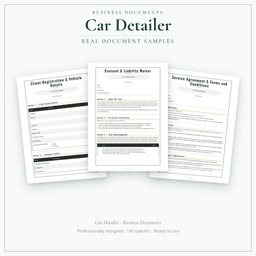 Business Documents — Standard — Sample document pages