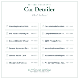 Business Documents — Standard — What's included