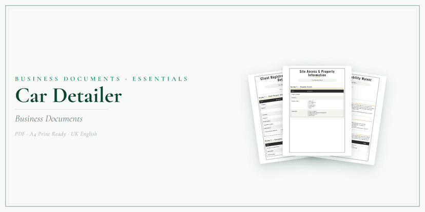 Business Documents — Essential