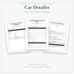 Business Documents — Essential — Sample document pages
