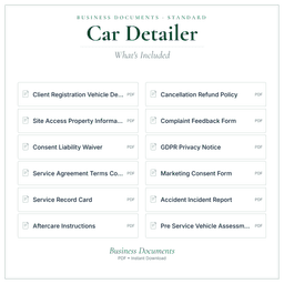 Business Documents — Standard — What's included