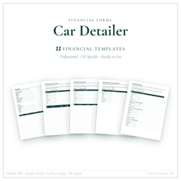 Financial Forms Bundle — Premium — Product card