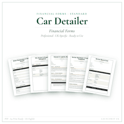 Financial Forms Bundle — Standard — Product card