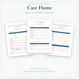 Business Documents — Standard — Sample document pages