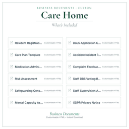 Business Documents — Custom — What's included