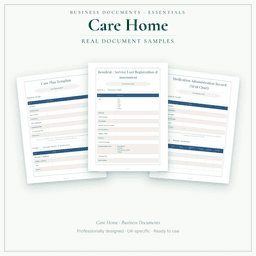 Business Documents — Essential — Sample document pages