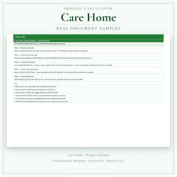 Pricing Calculator — Premium — Sample document pages