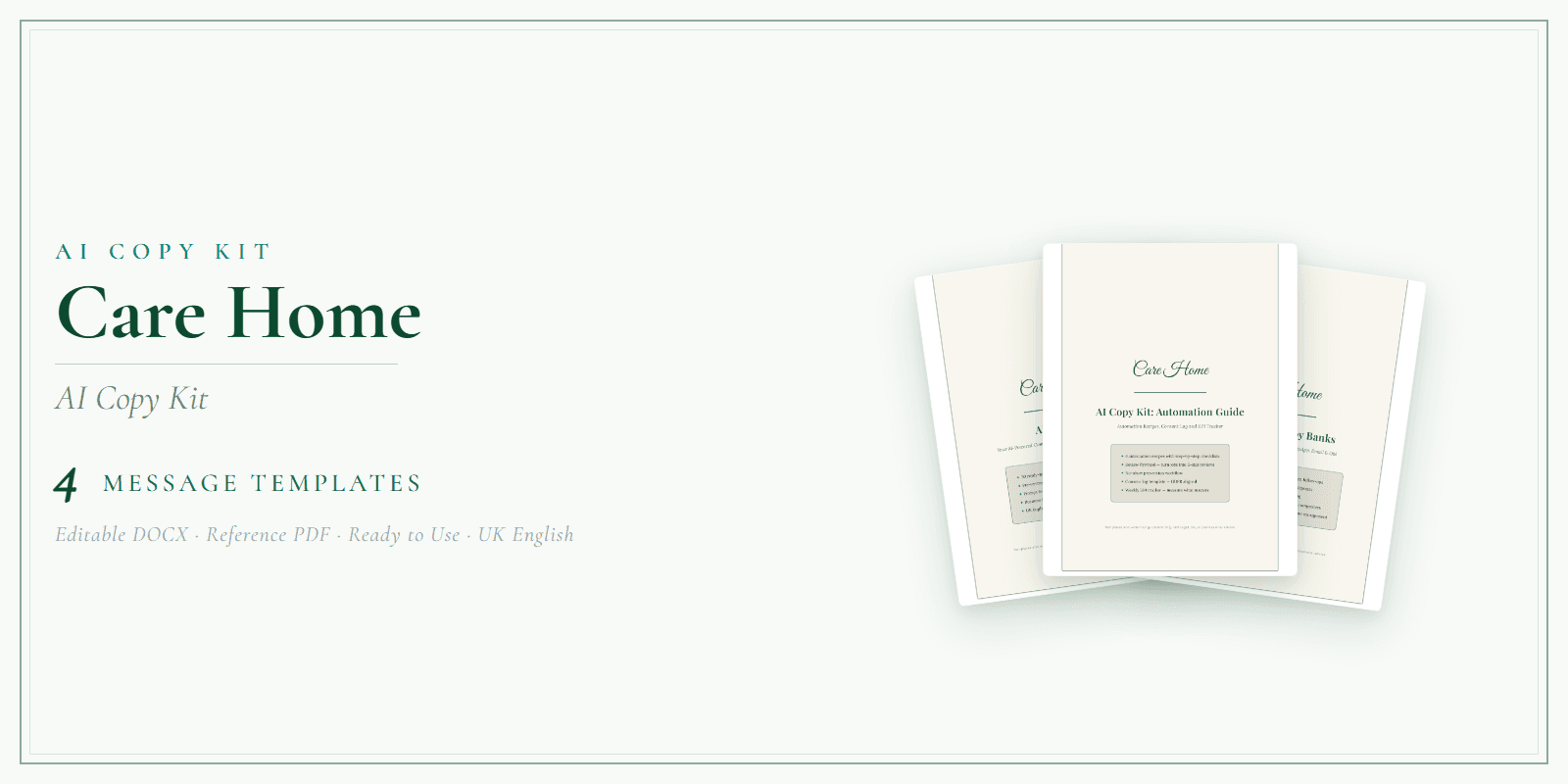 AI Copy Kit — Product overview