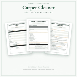 Business Documents — Premium — Sample document pages