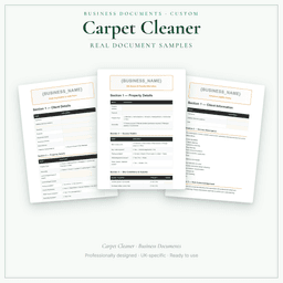 Business Documents — Custom — Sample document pages