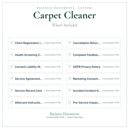 Business Documents — Custom — What's included