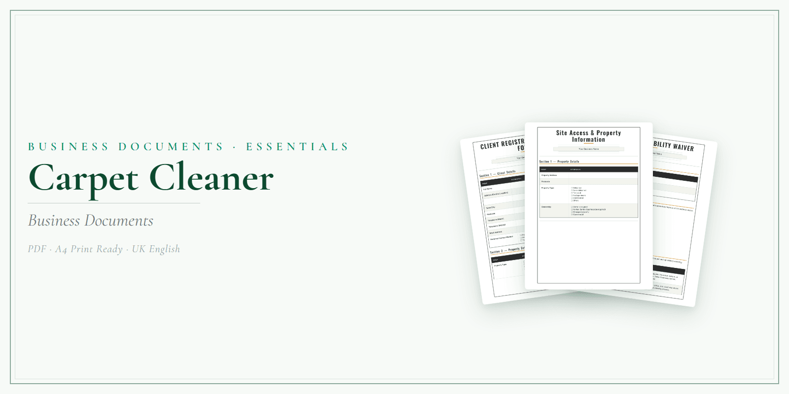 Business Documents — Essential — Product overview