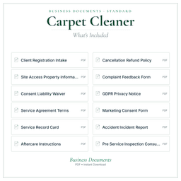 Business Documents — Standard — What's included