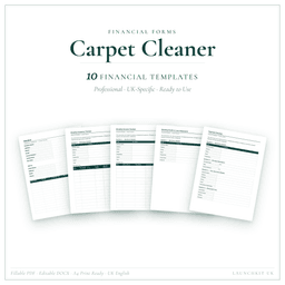 Financial Forms Bundle — Premium — Product card