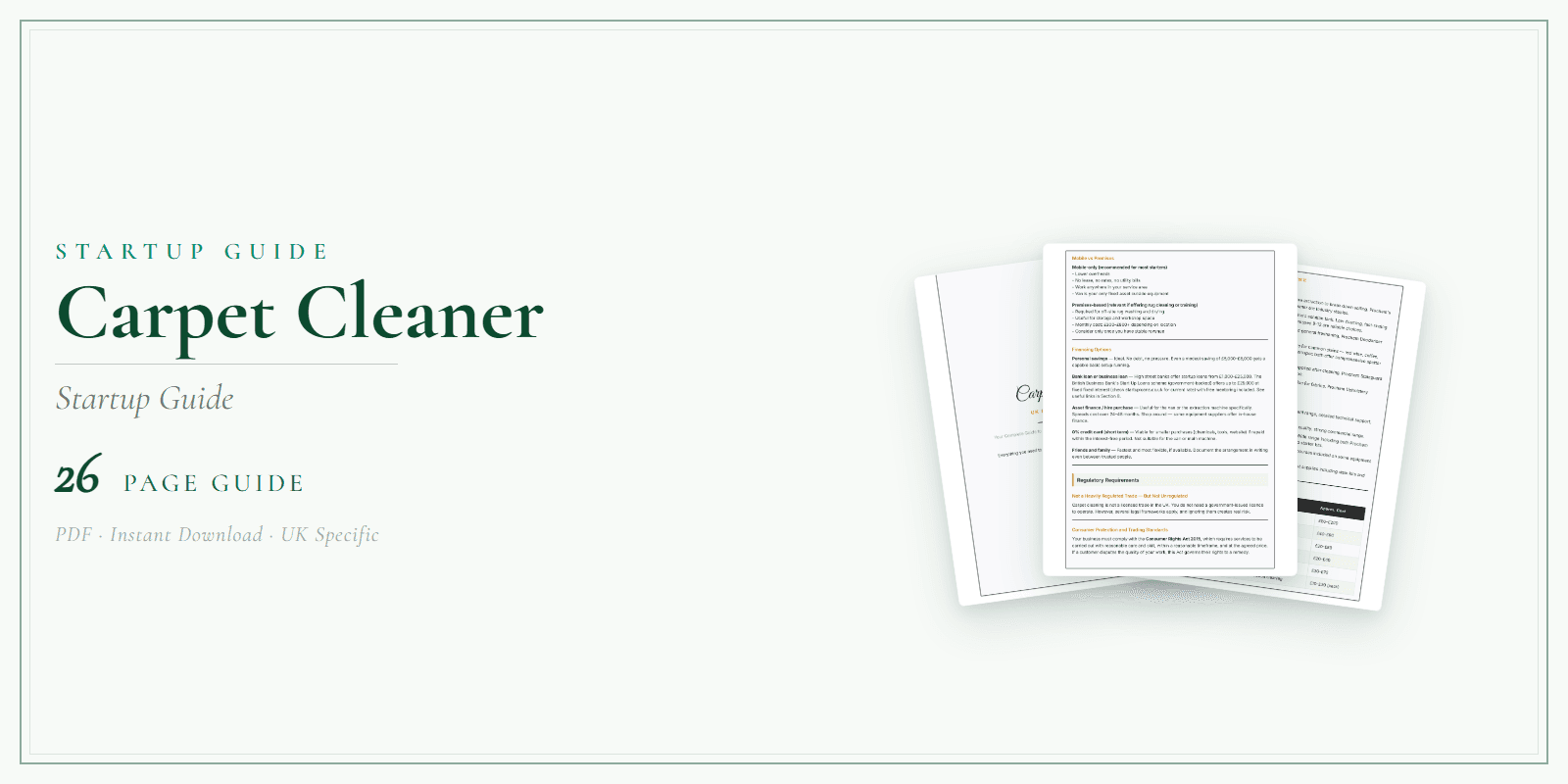 Startup Guide — Product overview