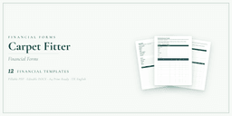 Financial Forms Bundle — Premium — Product overview