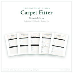 Financial Forms Bundle — Custom — Product card