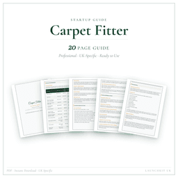 Carpet Fitter — Startup Guide, PDF guide product preview