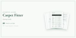 Carpet Fitter — Startup Guide, PDF guide product overview