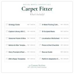 Social Media Content Kit — What's included