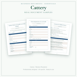 Business Documents — Essential — Sample document pages