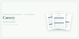 Business Documents — Standard — Product overview