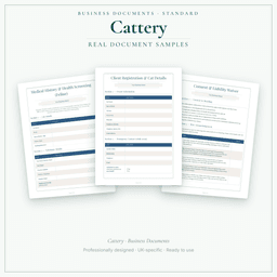 Business Documents — Standard — Sample document pages