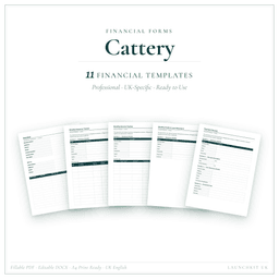 Financial Forms Bundle — Premium — Product card