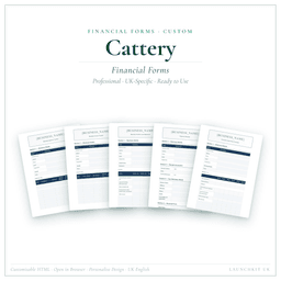 Financial Forms Bundle — Custom — Product card